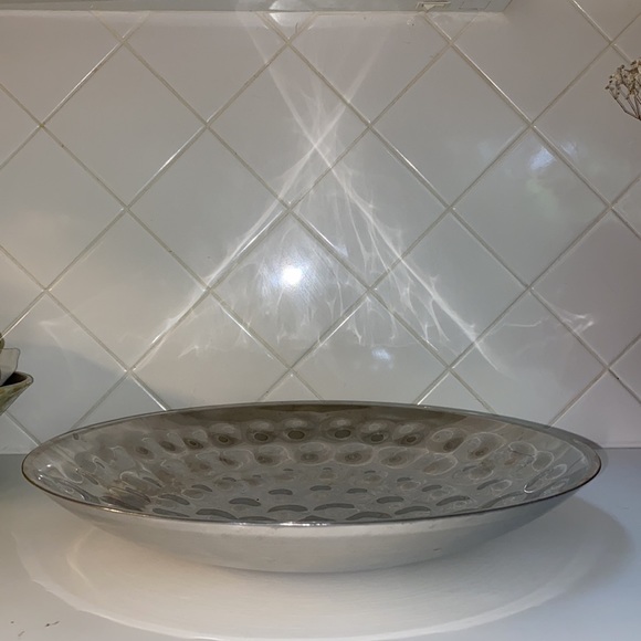 Cynthia Rowley metal display bowl - Picture 2 of 5